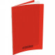 CAHIER POLYPRO ROUGE 24x32 90G 48 PAGES Grands carreaux SEYES CONQUERANT 400006762 - PEFC - 100% recyclable - Fab France