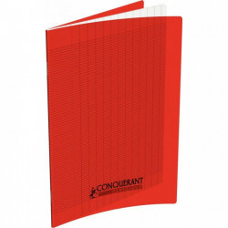 CAHIER POLYPRO ROUGE "CORAIL" MATERNELLE 17x22 90G 32P SEYES 2,5MM HAMELIN 40000278