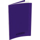 CAHIER POLYPRO VIOLET 21x29,7 90G 96 PAGES Grands carreaux SEYES 100105479 - PEFC - Ecolabel - 100% recyclable - Fab France