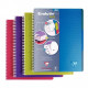 CAHIER SPIRALE A4+ 240P 5X5 90G  EVOLUTIV'BOOK  CLAIREFONTAINE 