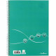 CAHIER SPIRALE A4 5X5 160P 60G EXCELLENCE   COUV CARTON PEFC ECOLABEL FAB France 