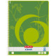 CAHIER SPIRALE   A4 70g 160 pages 5X5 RECYCLE 4TROUS