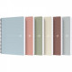 CAHIER SPIRALE A5 180P 5X5 90G  MY REC'UP OXFORD 100% RECYCLE FAB France 
