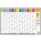 CALENDRIER 13 MOIS TENDANCE MAXI 43X65CM 13 MOIS PAR FACE