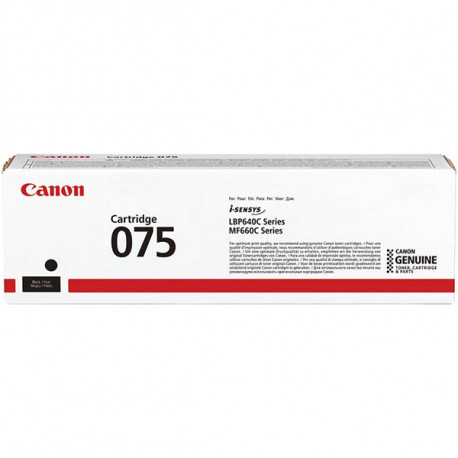 CANON 075 CARTOUCHE LASER NOIR AUTHENTIQUE