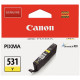 CANON 531 CARTOUCHE JET D'ENCRE JAUNE AUTHENTIQUE (CLI-581Y)