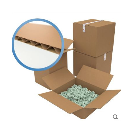 CARTON 200X150X150  SIMPLE CANNELURE (VENDU PAR MULTIPLE DE 25) CAISSES AMÉRICAINES  RECYCLÉ