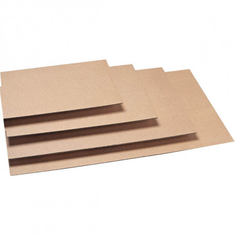 CARTON DE 10 PLAQUES CARTON KRAFT 1170X770