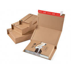 CARTON EMBALLAGE PQT20 EXPEDITION UNIVERSEL DIM INT 380X290X80 P/FORMATS B4