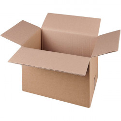 CARTONS 50X30X30 CM PQT 10 CAISSE AMERICAINE DOUBLE CANNELURE  