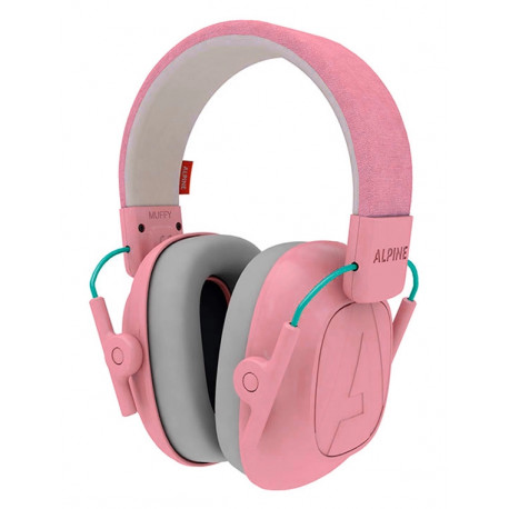 CASQUE ANTI BRUIT ENFANT 5-12 ANS ROSE Diminue de 25 dB le bruit