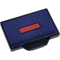 CASSETTES D'ENCRAGE CASSETTES D'ENCRE 6/56 BLEU / ROUGE RECHARGES ENCRIER BLISTER DE 2