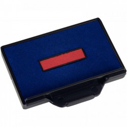 CASSETTES D'ENCRAGE RECHARGES *à lunité* 6/56/2 BICOLOR BLEU ROUGE TRODAT P/ 5460 5460L 5465