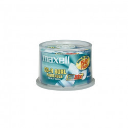 CD-R 80 52x PR Imprimable MULTI-Use WIDE SPINDLE 50 DONT TAXES MAXELL