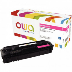 CF543X OWA ARMOR CARTOUCHE LASER MAGENTA HAUTE CAPACITÉ P/HP 203X (CF543X)