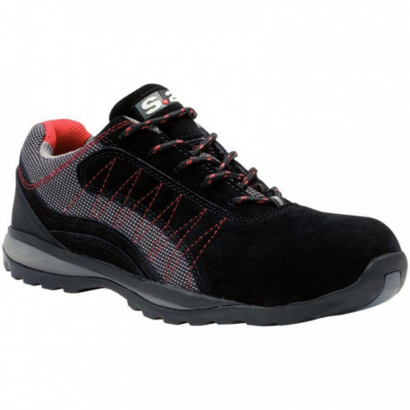 CHAUSSURES BASSES DE SÉCURITÉ ZEPHIR POINTURE 36ENV 560G PAR PIED CUIR EN ISO 20345 S1 P HRO HI CI SRA S24