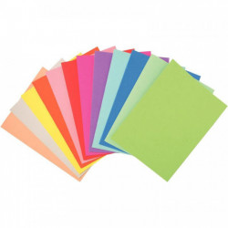  CHEMISE 170G FOREVER 180 FORMAT 24X32 CM COLORIS ASSORTIS PQT10