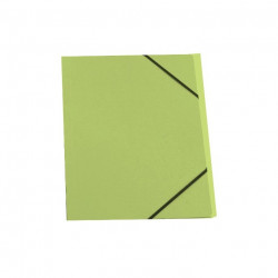 CHEMISE 3 RABATS ELASTIQUE CARTE RECYCLEE VERT REF223031 ELBA 100200700