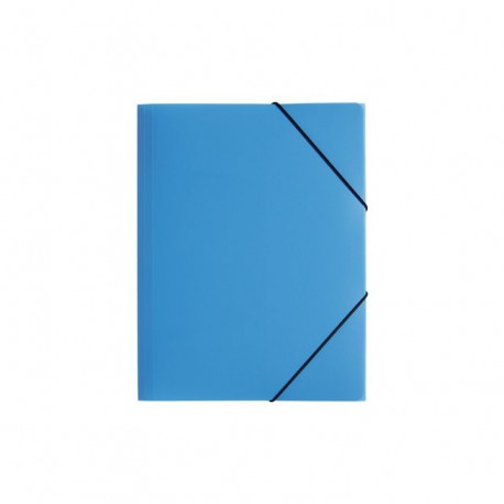 CHEMISE 3 RABATS ÉLASTIQUE POLYPRO 410E DOS 3cm 24X32 BLEU CLAIR PAGNA 21613