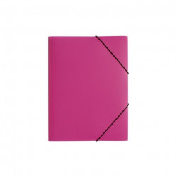 CHEMISE 3 RABATS ÉLASTIQUE POLYPRO 410E DOS 3cm 24X32 ROSE FONCE PAGNA 21613-3