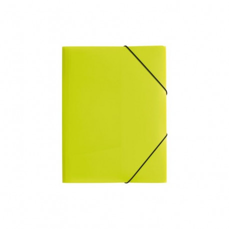 CHEMISE 3 RABATS ÉLASTIQUE POLYPRO 410E DOS 3cm 24X32 VERT CLAIR PAGNA 21613-1