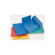 CHEMISE EXTENSIBLE CARTE LUSTREE 5/10E  3 RABATS+ ELAST .COULISSANTE BLEU COU