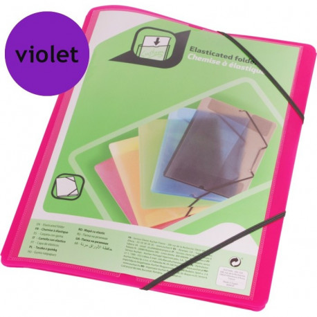 CHEMISE POLYPRO PERSON. TRANSL. 3 RABATS VIOLET 52807VI