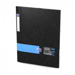 CHEMISE 'POWER FILE' OXFORD ETUDIANT 3 RABATS EXTRA LARGE  BLEU 400102183