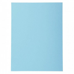 CHEMISE RECYCLE BLEU VIF PQT 100 PEFC FAB FRANCE 220G 24X32 FOREVER