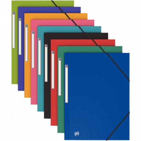 CHEMISES 3 RABATS +ELASTIQUES *PQT10*MEMPHIS EN POLYPROPYLENE  ASS. REF223031    ELBA 100201215