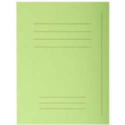 CHEMISES PRÉ IMPRIMÉES VERT VIF **LOT DE 5 x 50 chemises ** FAB FRANCE  220G 24x32 435013E