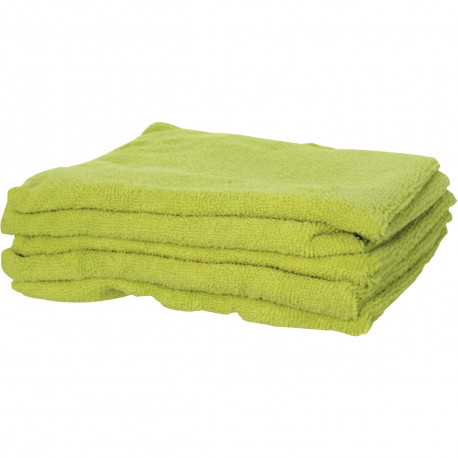 CHIFFON MICROFIBRES 280G 40X40 CM VERT PQT5