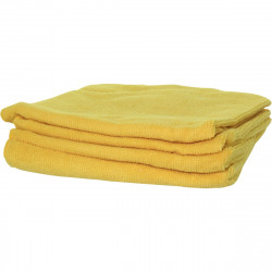 CHIFFONSMICROFIBRES 280G 40X40 CM JAUNE PQT5