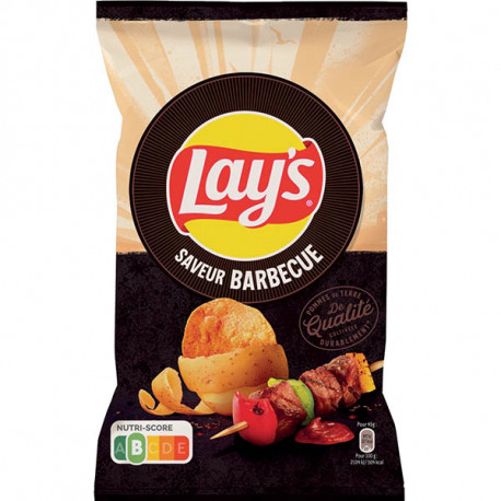 CHIPS LAYS BARBECUE 45 G  PQT20