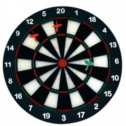 CIBLE DE SÉCURITÉ DIAMÈTRE 40 CM AVEC 6 FLÉCHETTES