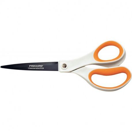 CISEAUX FISKARS TITANIUM DROITIERS 21CM