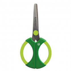 CISEAUX SOFT GREEN 13CM