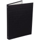 CLASSEUR 4 ANNEAUX EN CARTON PLASTIFIÉ A4+ DOS 2 CM, NOIR