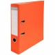 CLASSEUR À LEVIER POUR FORMAT 21X29,7 CM DOS EXTRA LARGE : 80 MM ORANGE