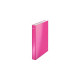 CLASSEUR CARTON 4 ANNEAUX 25MM A4+ ROSE WOW LEITZ 42420023