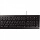 CLAVIER FILAIRE CHERRY STREAM COULEUR NOIR