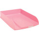 CORBEILLE A C COURRIER AUTENTIK  ROSE PASTEL P/A4+ 24X32   90% RECYCLE AGEC RECYCLABLE ANGE BLEU L25,5 H6,5 P34,7CM 