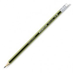CRAYON GRAPHITE NORIS ECO HB BTE 12 BOUT GOMME