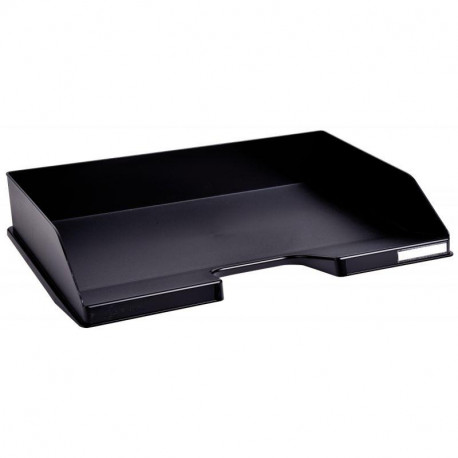 CORBEILLE À COURRIER À L'ITALIENNE ECOBLACK NOIRE