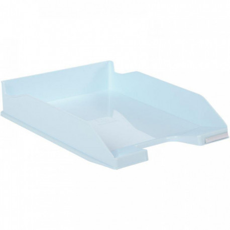 CORBEILLE À COURRIER AQUAREL BLEU PASTEL