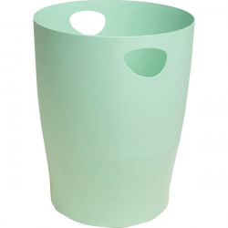 CORBEILLE À PAPIER ECOBIN 15LITRES AUTENTIK VERT