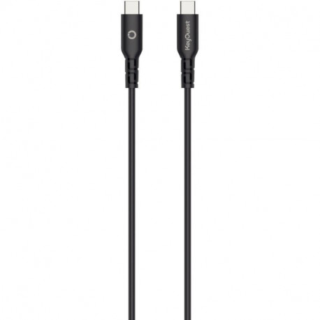 CORDON USB  C VERS USB C 1.2M  NOIR CHARGE 60W DEBIT DE TRANSFERT 480Mbps garantie 10 ans 100 % RECYCLE eKOgreen