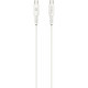 CORDON USB  C VERS USB C 3 M BLANC CHARGE 60W DEBIT DE TRANSFERT 480Mbps garantie 10 ans 100 % RECYCLE eKOgreen