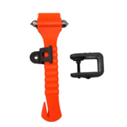 COUPE CEINTURE DE SECURITE ET MARTEAU 