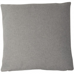 COUSSIN CARRÉ GRIS DEHOUSSABLE  40x40cm